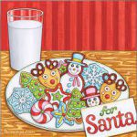 Cookies with Santa