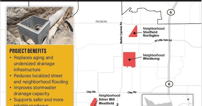 Precinct 4 Street Drainage Project July 2026
